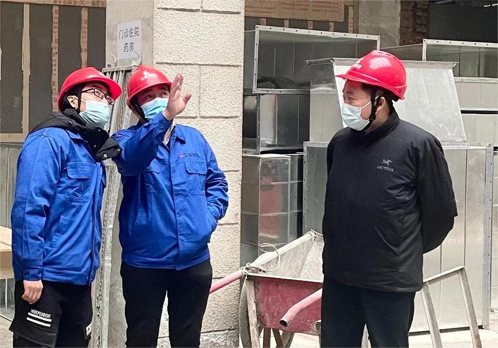 一手抓防疫，一手抓生產(chǎn)！立豪集團(tuán)董事長(zhǎng)赴陜藥集團(tuán)山海丹醫(yī)院項(xiàng)目督導(dǎo)檢查
